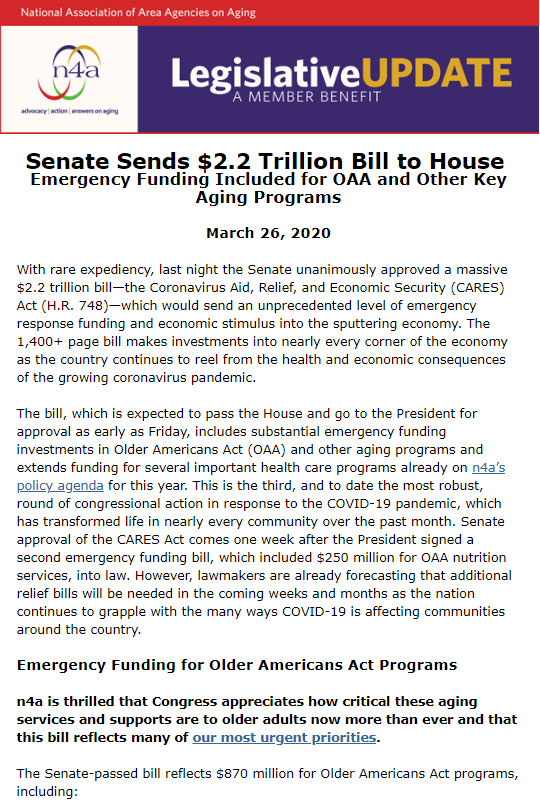 2020 04 01 11 40 54 n4a Legislative Update Senate Sends 2.2 Trillion Bill to House