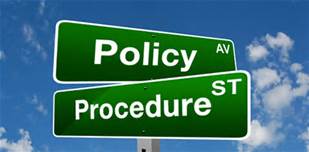 policies procedures