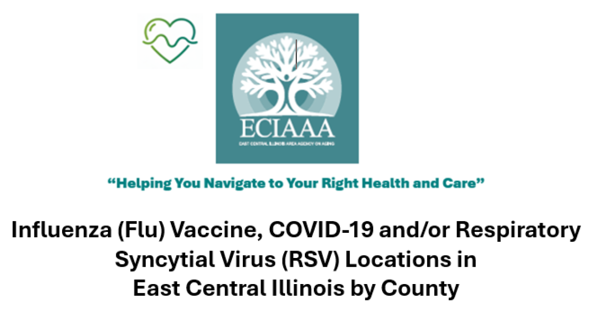 Vaccine Locations in East Central Illinois by County